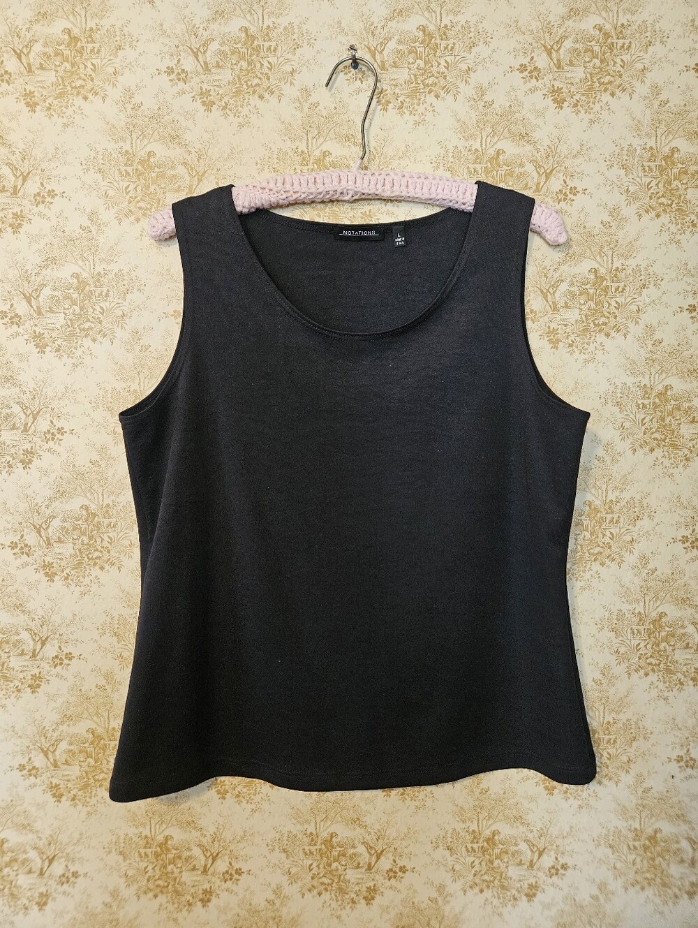 Notations Black Tank
